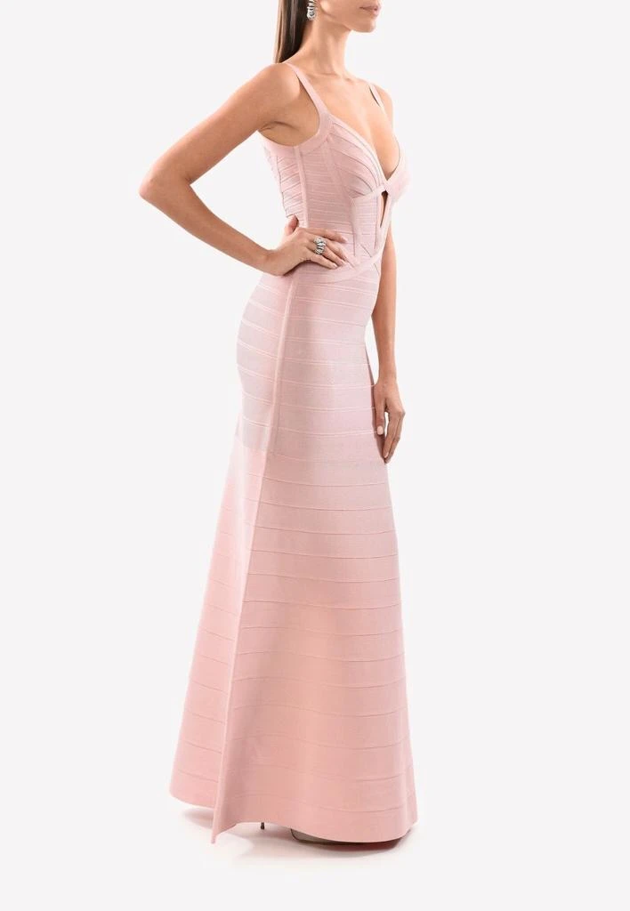 商品Herve Leger|Cambria Bandage Gown with Cut-outs,价格¥9183,第2张图片详细描述