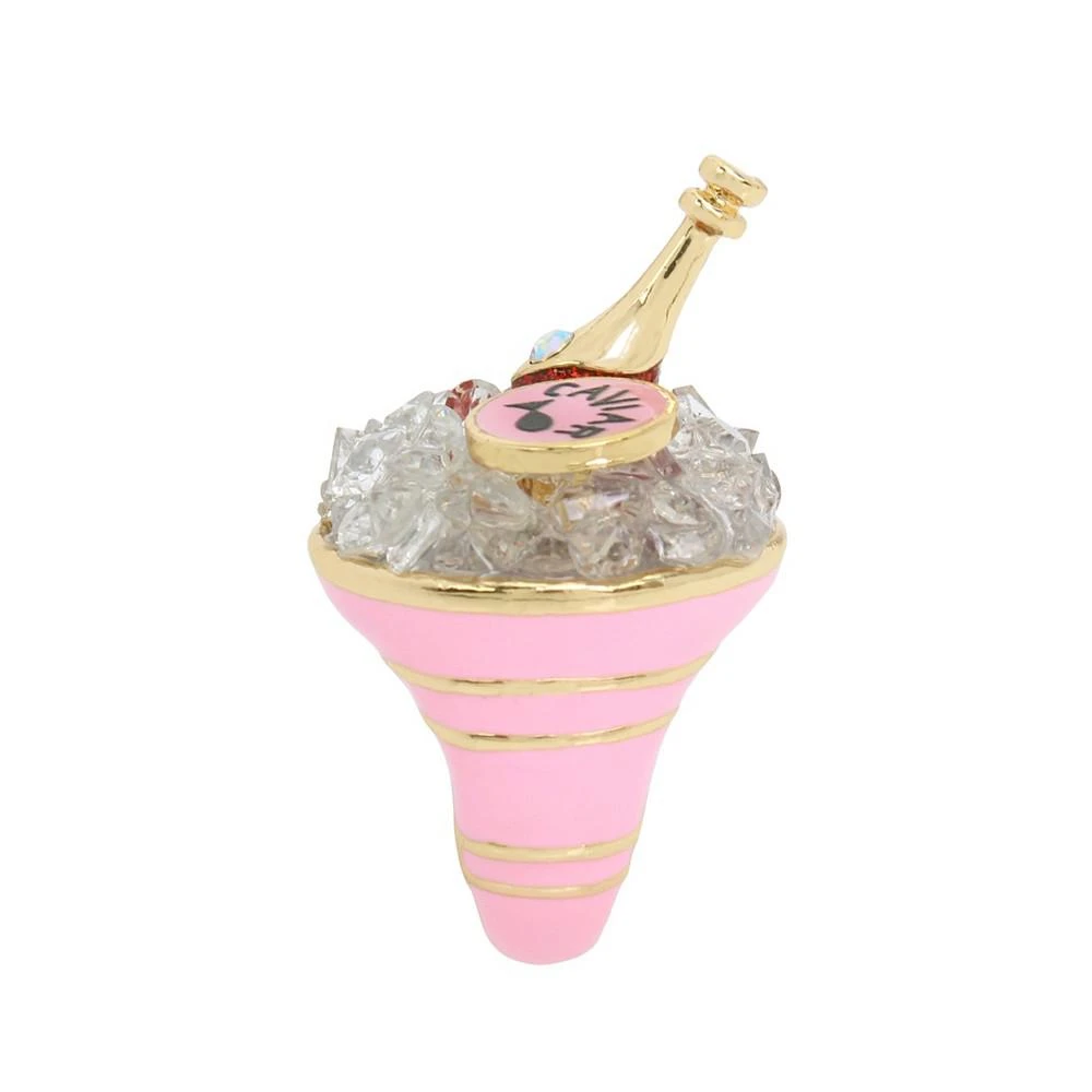 商品Betsey Johnson|Faux Stone Champagne Cocktail Ring,价格¥434,第3张图片详细描述
