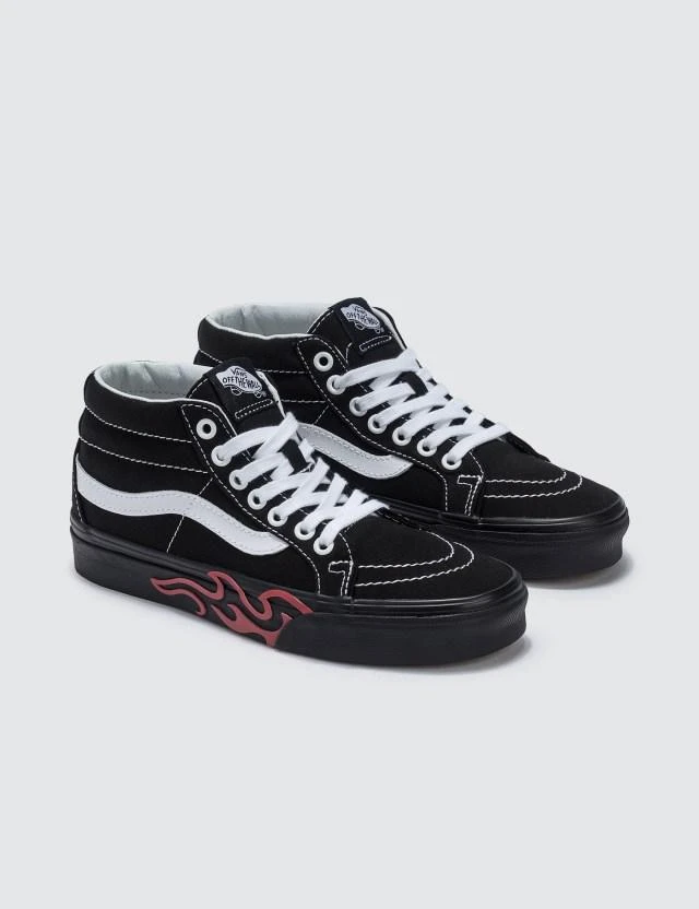 商品[二手商品] Vans|Flame Cut Out Sk8-mid Reissue,价格¥433,第4张图片详细描述