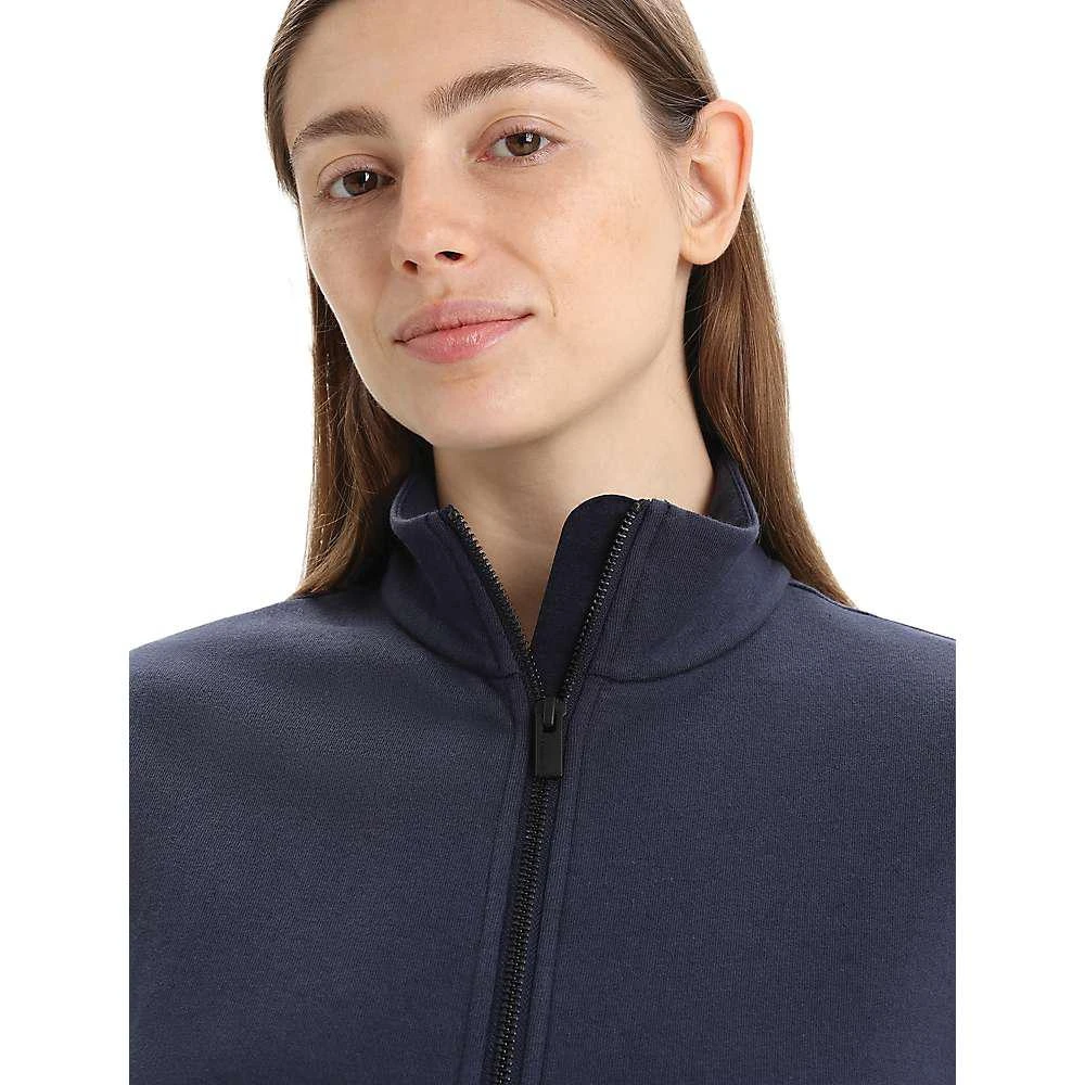 商品Icebreaker|Women's Central Classic LS Zip Sweatshirt,价格¥704,第3张图片详细描述
