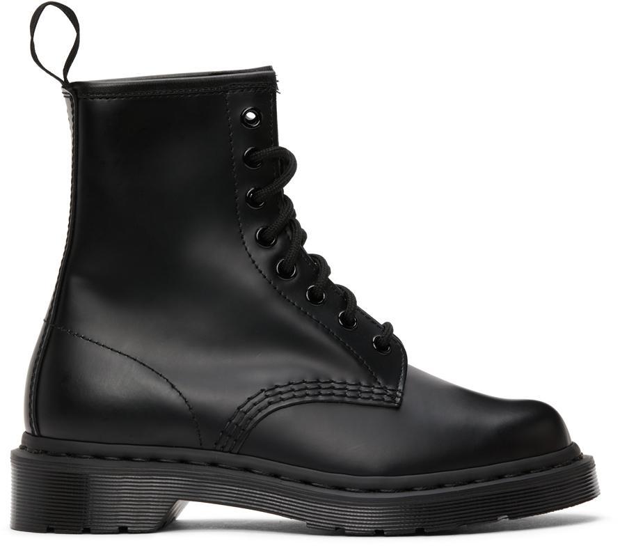 商品Dr. Martens|Black Mono 1460 Boots,价格¥1151,第1张图片
