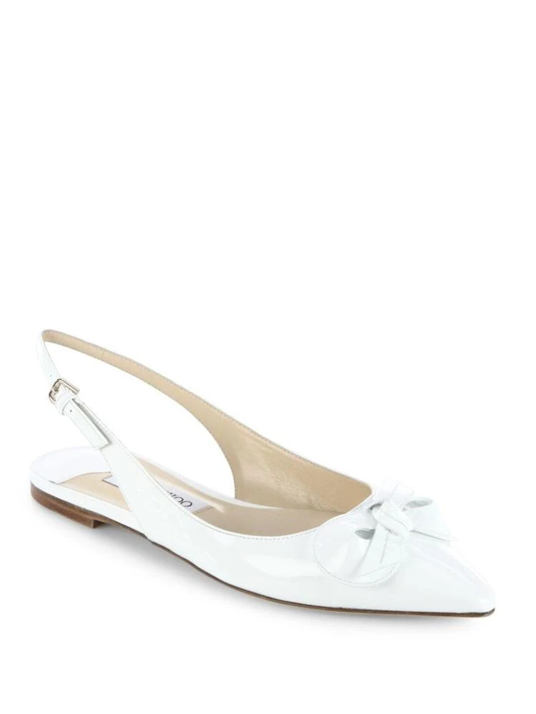 商品Jimmy Choo|Jimmy Choo - Blare Patent Leather Slingback Flats,价格¥1784,第1张图片