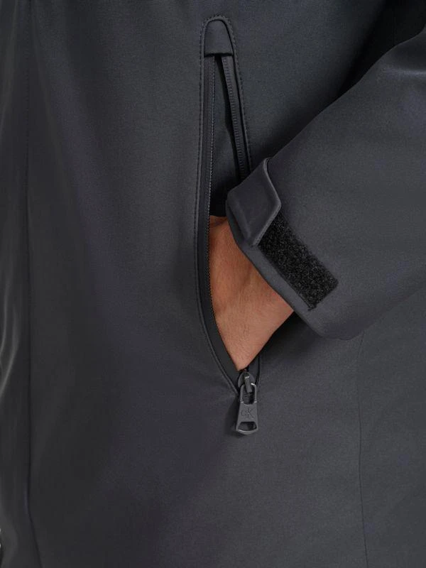 商品Calvin Klein|Hooded Stadium Mid Jacket,价格¥570,第3张图片详细描述