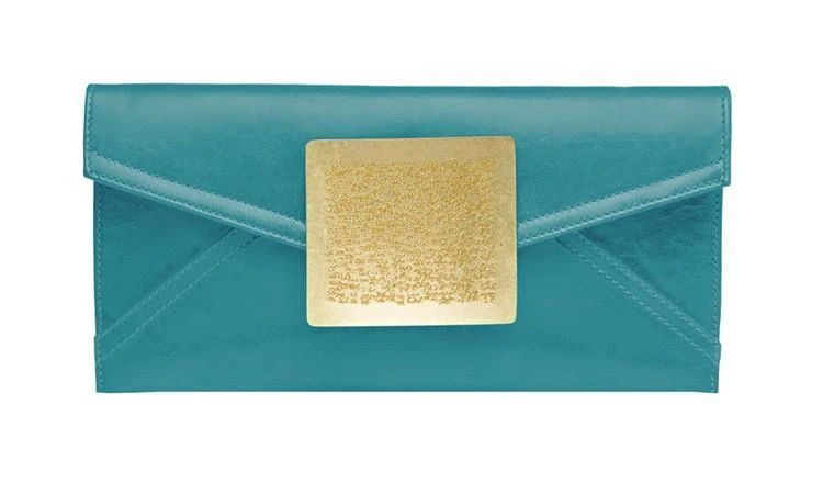 商品Dareen Hakim Collection|土耳其蓝手拿包,价格¥1768,第1张图片