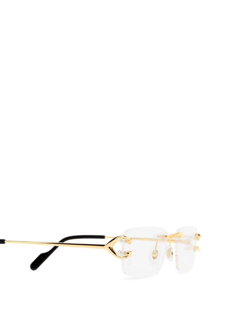商品Cartier|Cartier Rectangle Frame Glasses,价格¥6388,第3张图片详细描述