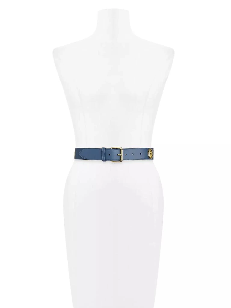 商品Fendi|Logo Leather Belt,价格¥5195,第2张图片详细描述