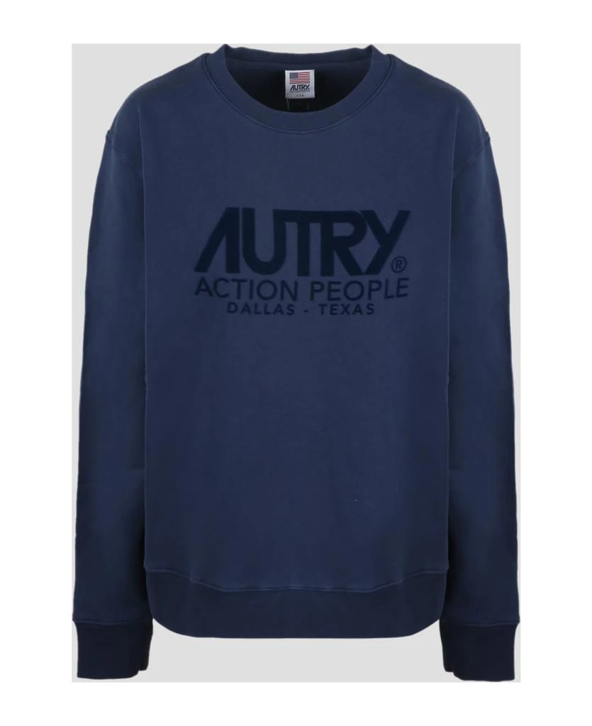 商品Autry|Iconic Man Flock Sweatshirt,价格¥1146,第1张图片