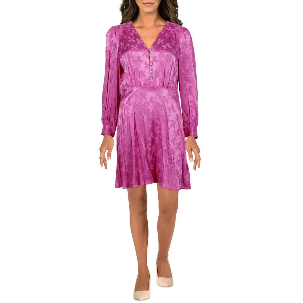 商品Kate Spade|Kate Spade New York Womens Jewel Work Mini Shirtdress,价格¥753,第1张图片