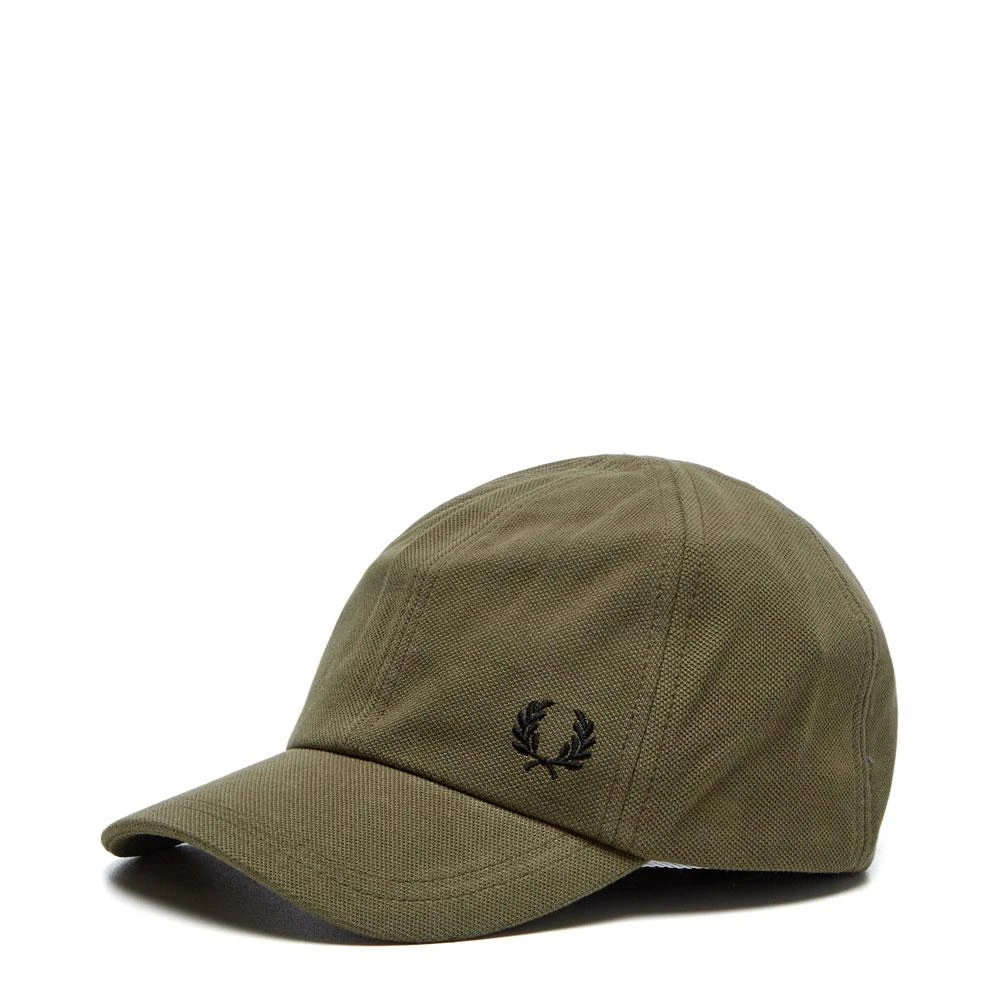 商品Fred Perry|Fred Perry Pique Classic Cap - Uniform Green,价格¥177,第1张图片