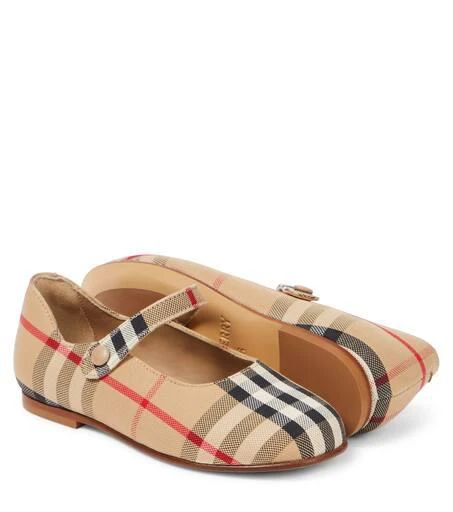 Burberry Check Mary Jane flats 商品