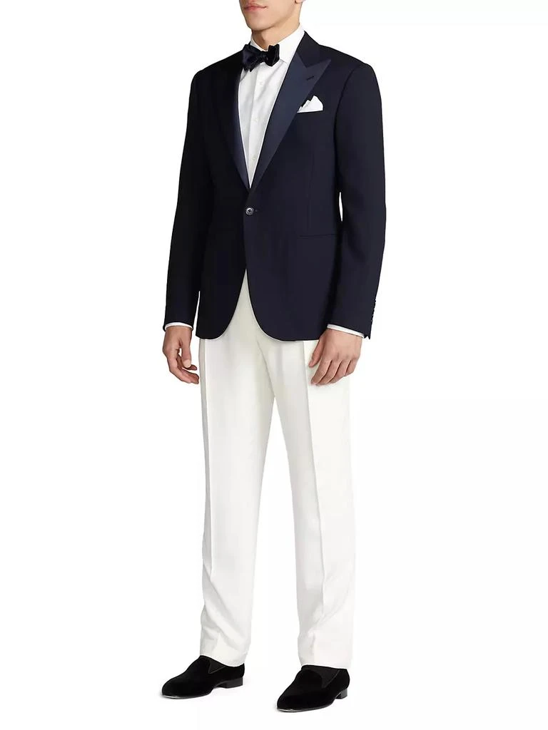 商品Ralph Lauren|Formal Gregory Peak Lapel Single-Button Sport Coat,价格¥18726,第2张图片详细描述