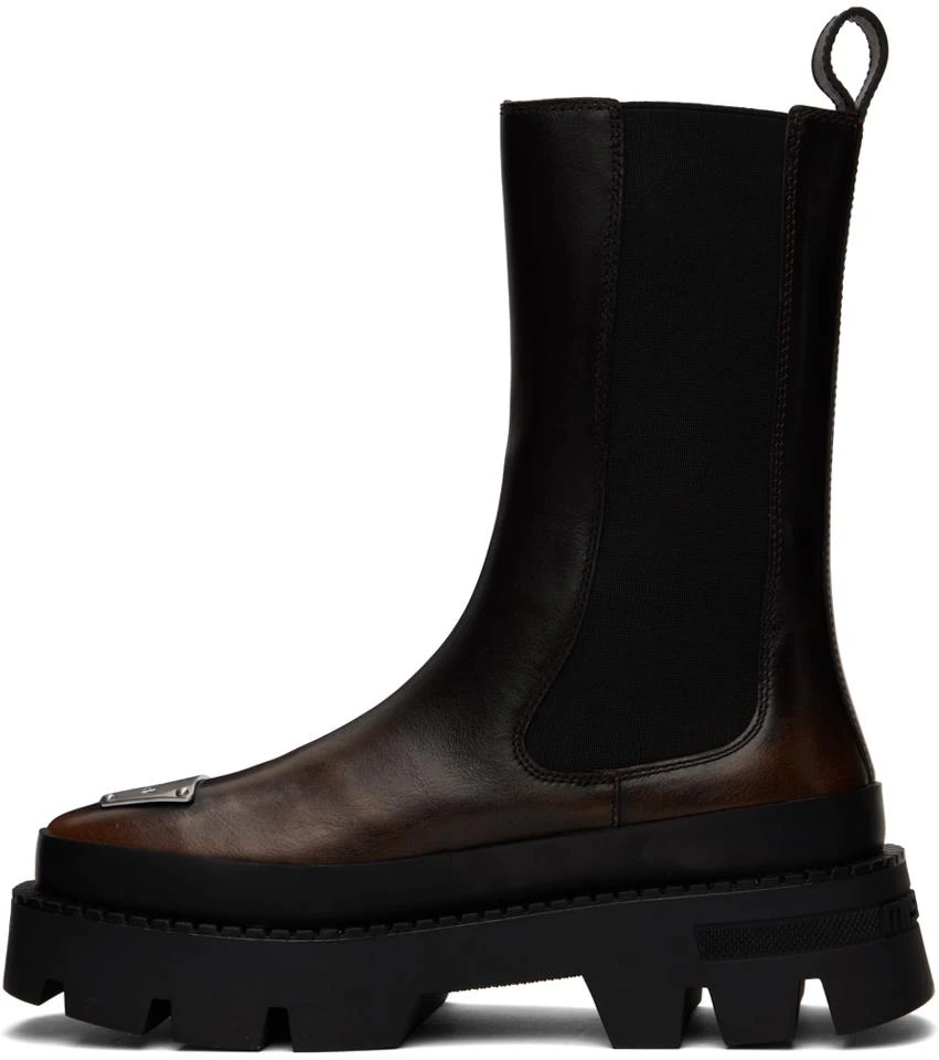 商品Misbhv|Black & Brown 'The 2000' Chelsea Boots,价格¥1994,第3张图片详细描述