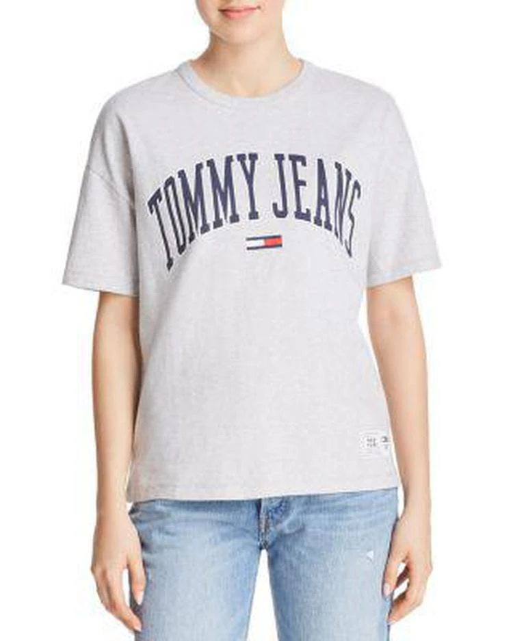 商品Tommy Jeans|Collegiate 字母短袖,价格¥174,第1张图片