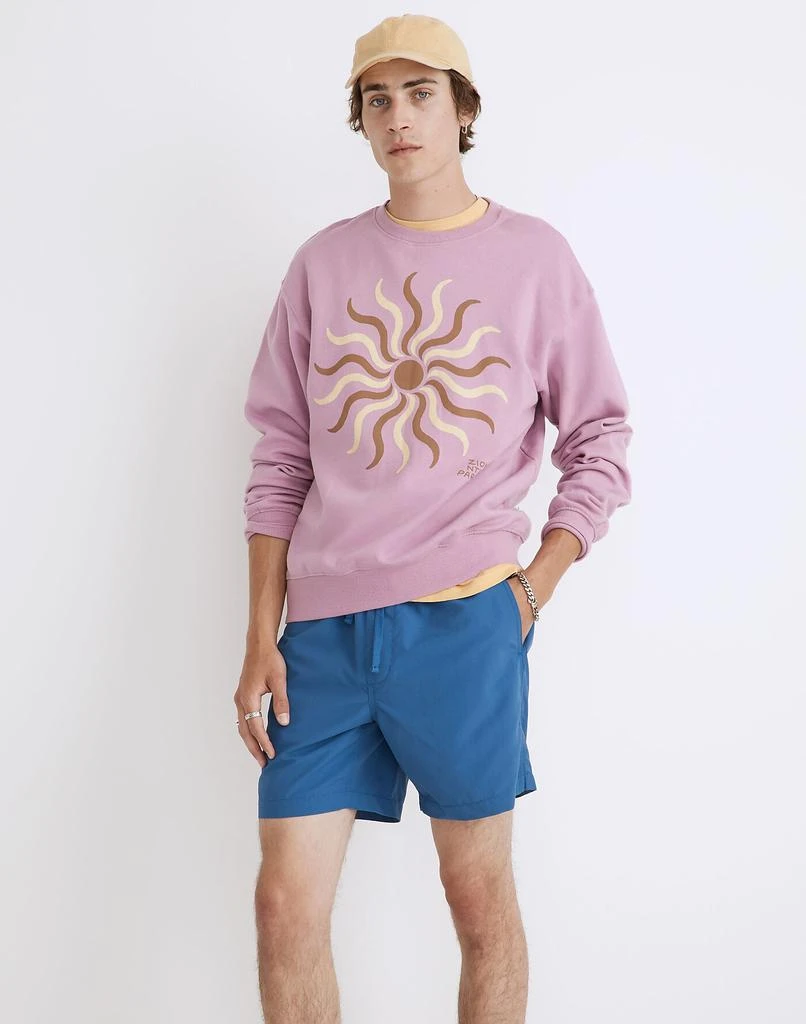 商品Madewell|Madewell x Parks Project Unisex Zion Sun Organic Cotton Crewneck Sweatshirt,价格¥513,第1张图片