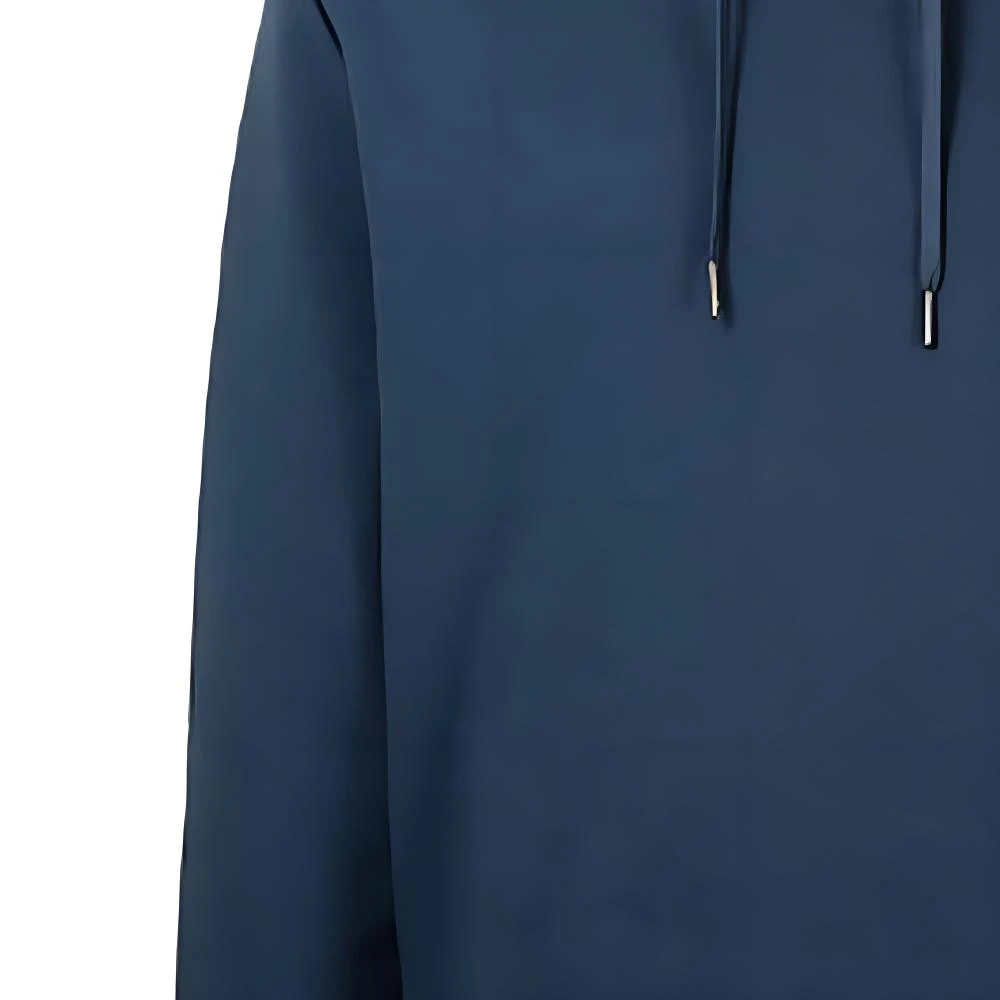 商品[国内直发] Emporio Armani|阿玛尼/ 标贴套头长袖连帽卫衣 男款 蓝色,价格¥1400,第7张图片详细描述