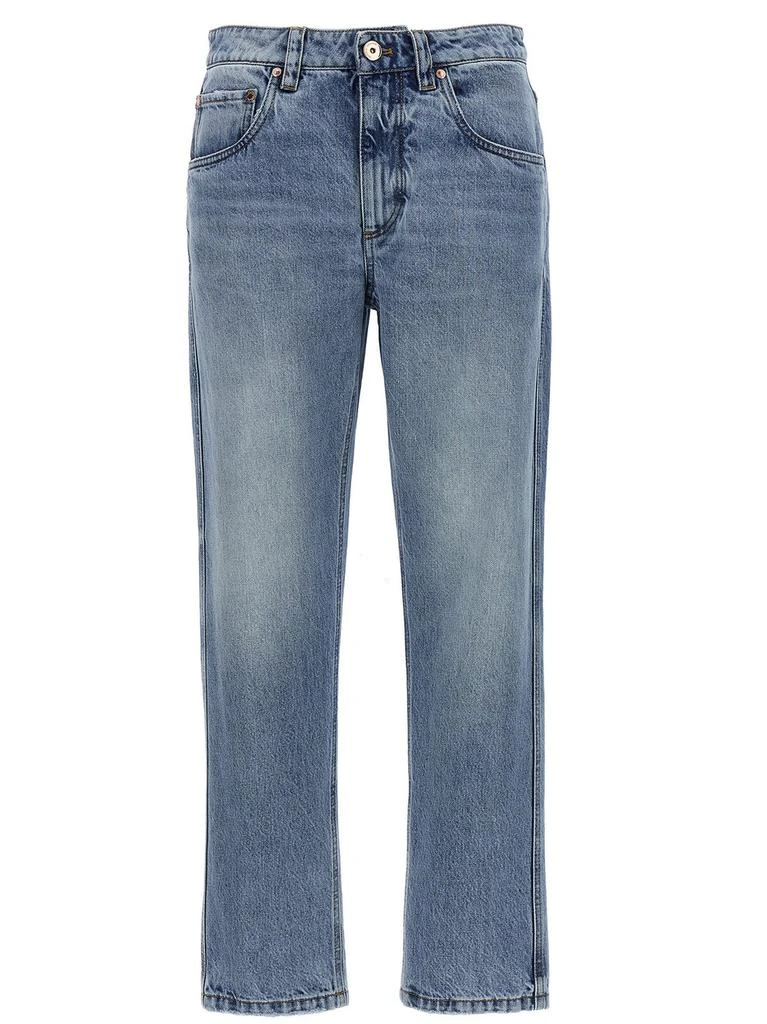 商品Brunello Cucinelli|Brunello Cucinelli Straight-Leg Jeans,价格¥4607,第1张图片