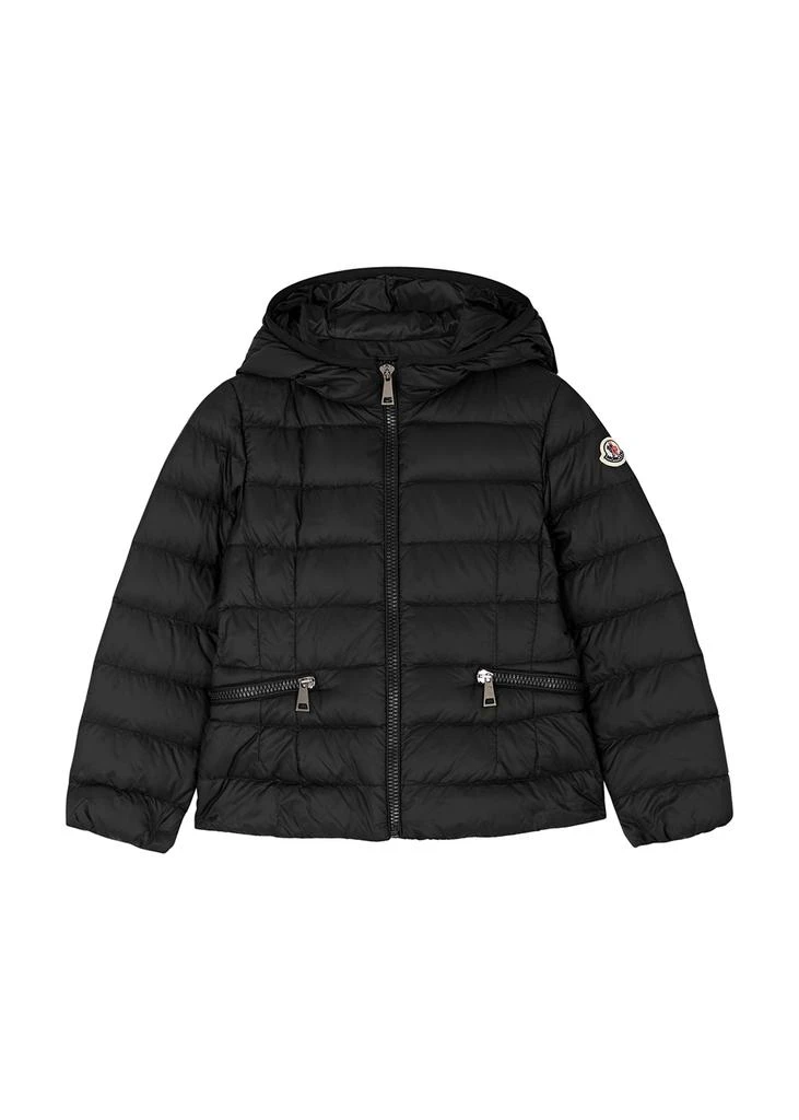 商品Moncler|KIDS Liset black quilted shell jacket (4-6 years),价格¥3438,第1张图片