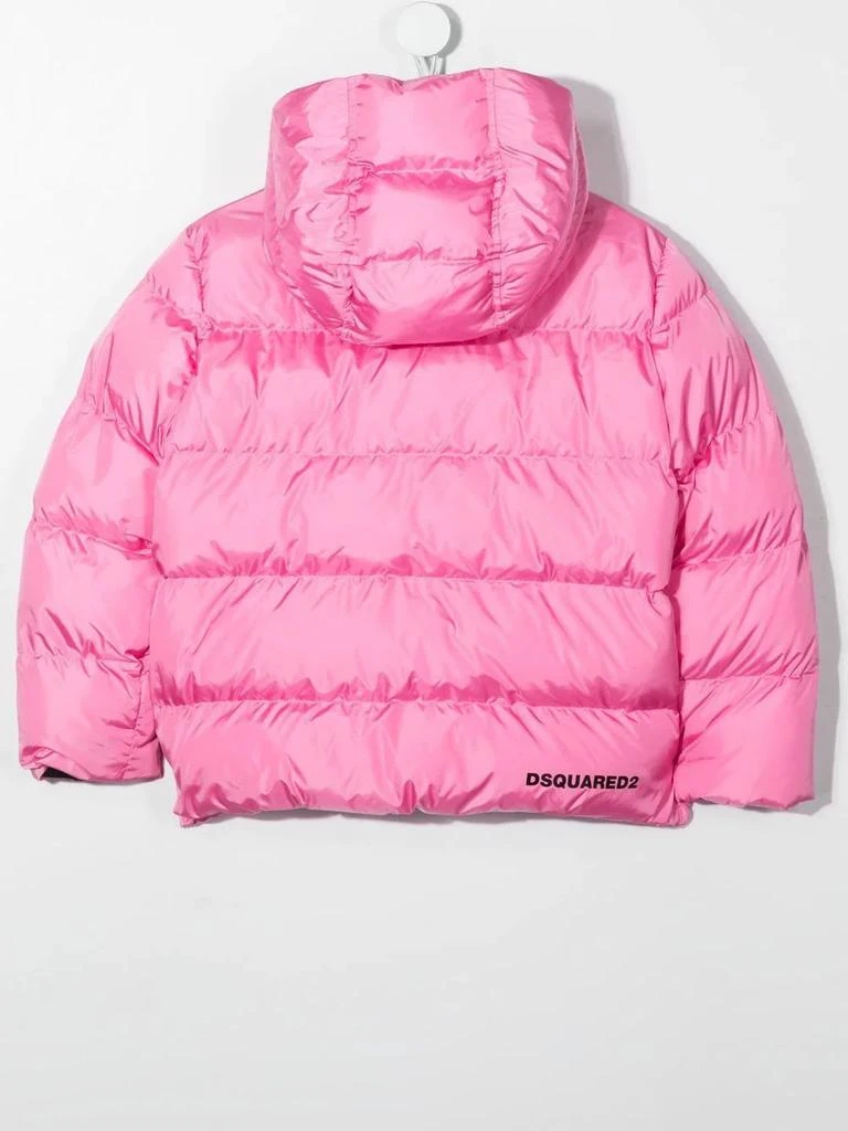 商品DSQUARED2|Pink Nylon Jacket,价格¥2504,第2张图片详细描述