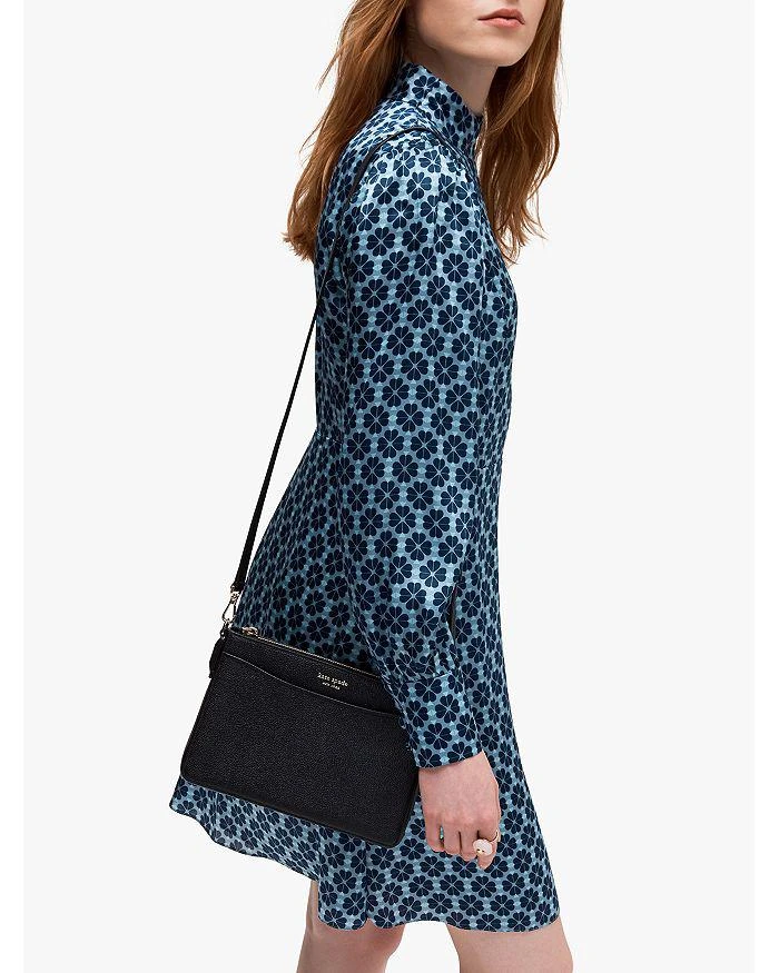 商品Kate Spade|Medium Leather Crossbody,价格¥734,第2张图片详细描述