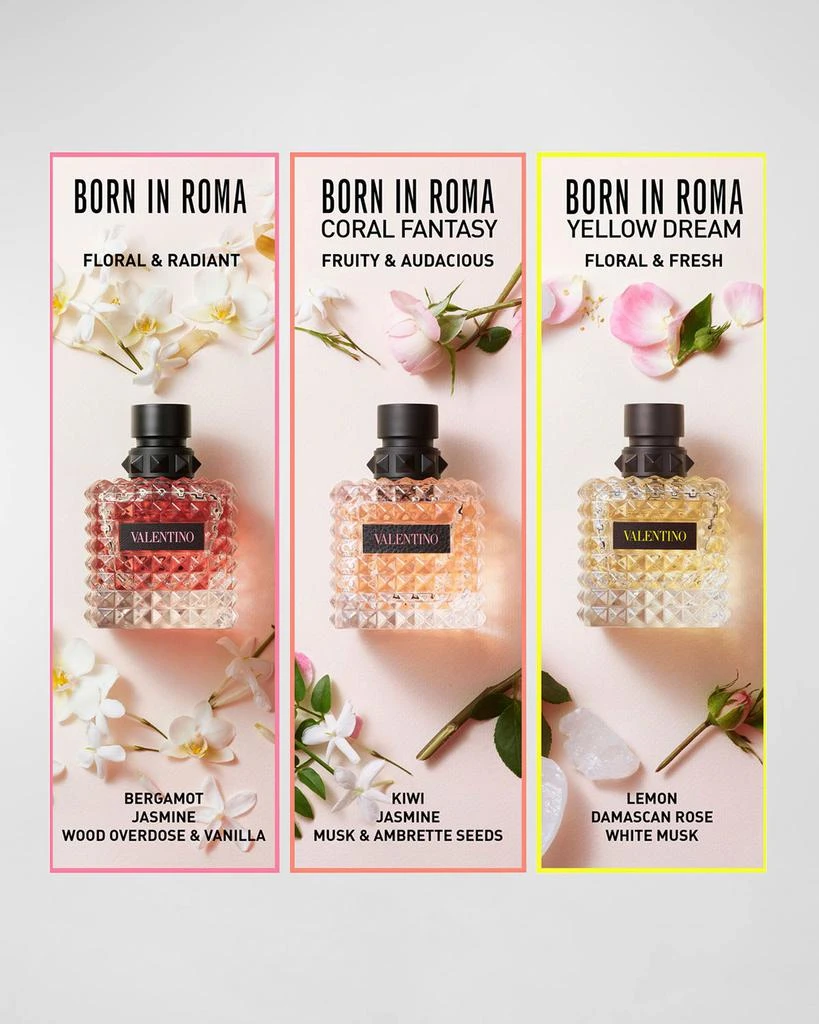 商品Valentino|Donna Born in Roma Coral Fantasy Eau de Parfum, 3.4 oz.,价格¥1275,第5张图片详细描述