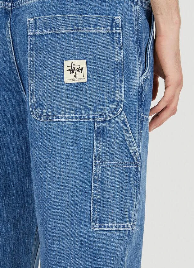 商品STUSSY|Work Cargo Jeans in Blue,价格¥1257,第5张图片详细描述