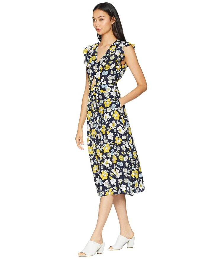 商品Juicy Couture|Silk Garden Floral Midi Dress,价格¥633,第2张图片详细描述