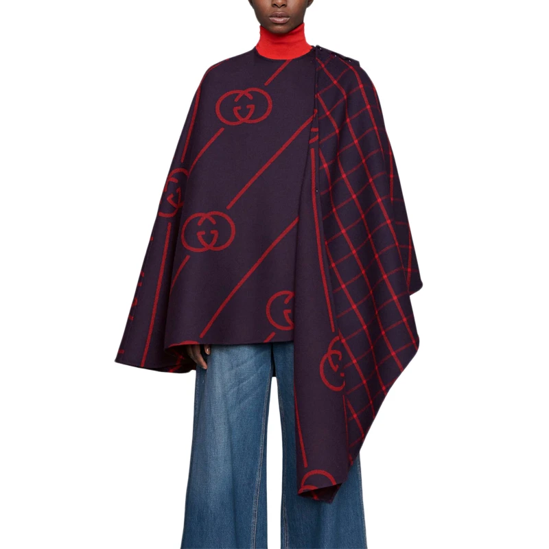 GUCCI 拼色女士斗篷 569213-ZABXV-4668 商品