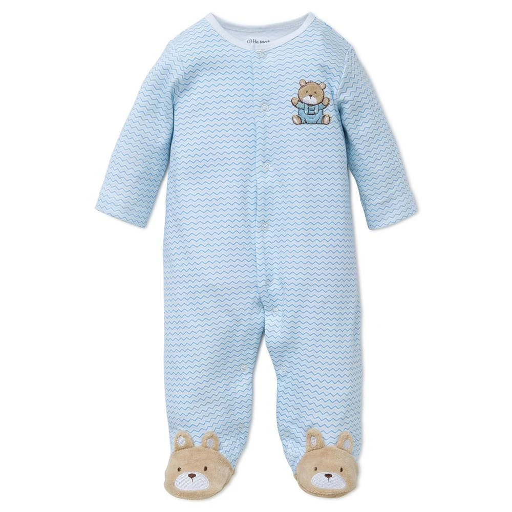 商品Little Me|Baby Boys Cotton Coverall,价格¥90,第1张图片