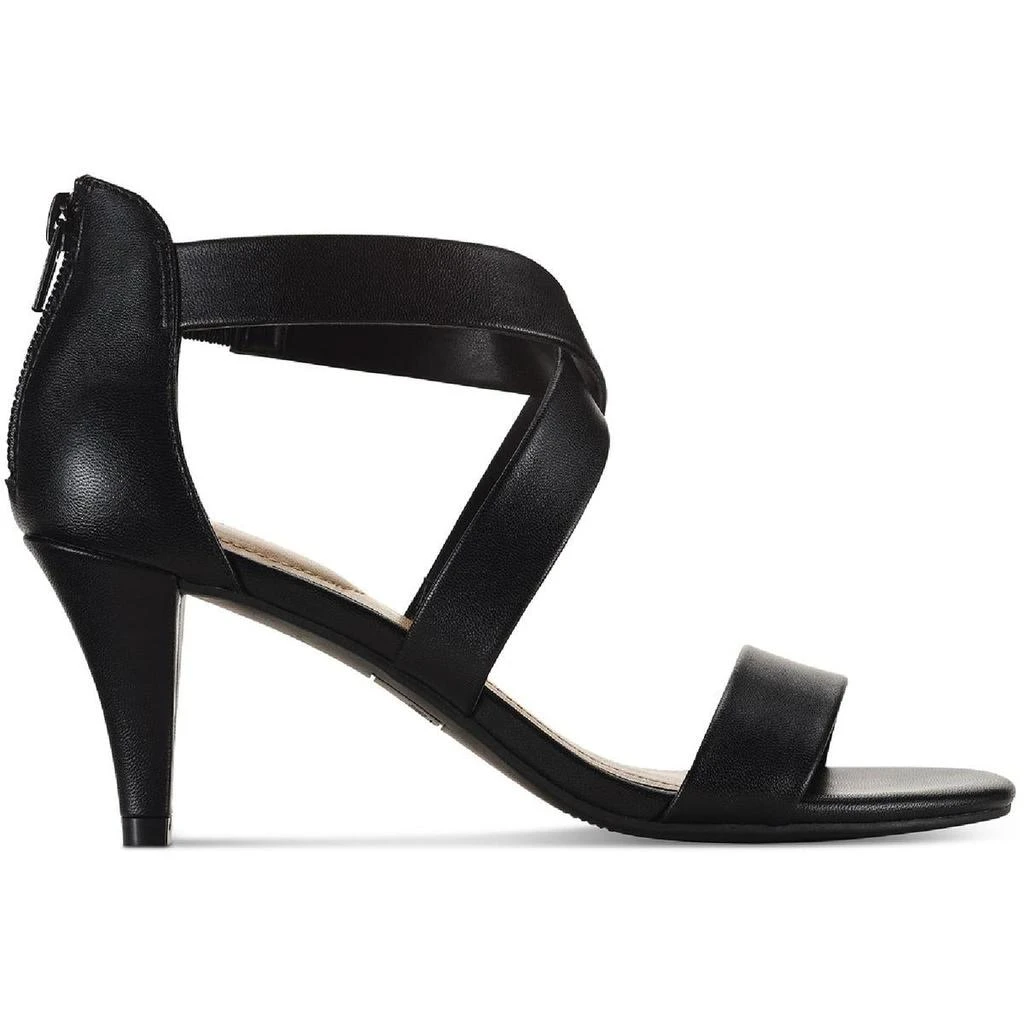 商品Style & Co|Style & Co. Womens Paysonn Criss-Cross Front Open Toe Kitten Heels,价格¥54,第4张图片详细描述