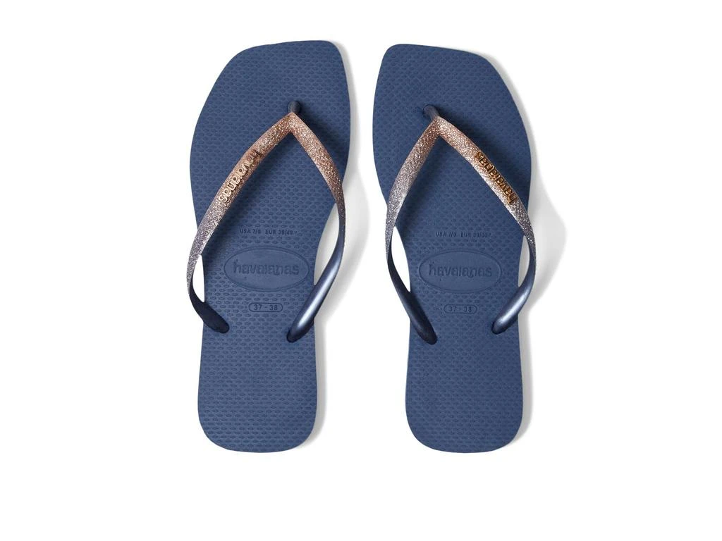 商品Havaianas|Slim Square Glitter Flip Flop Sandal,价格¥288,第1张图片