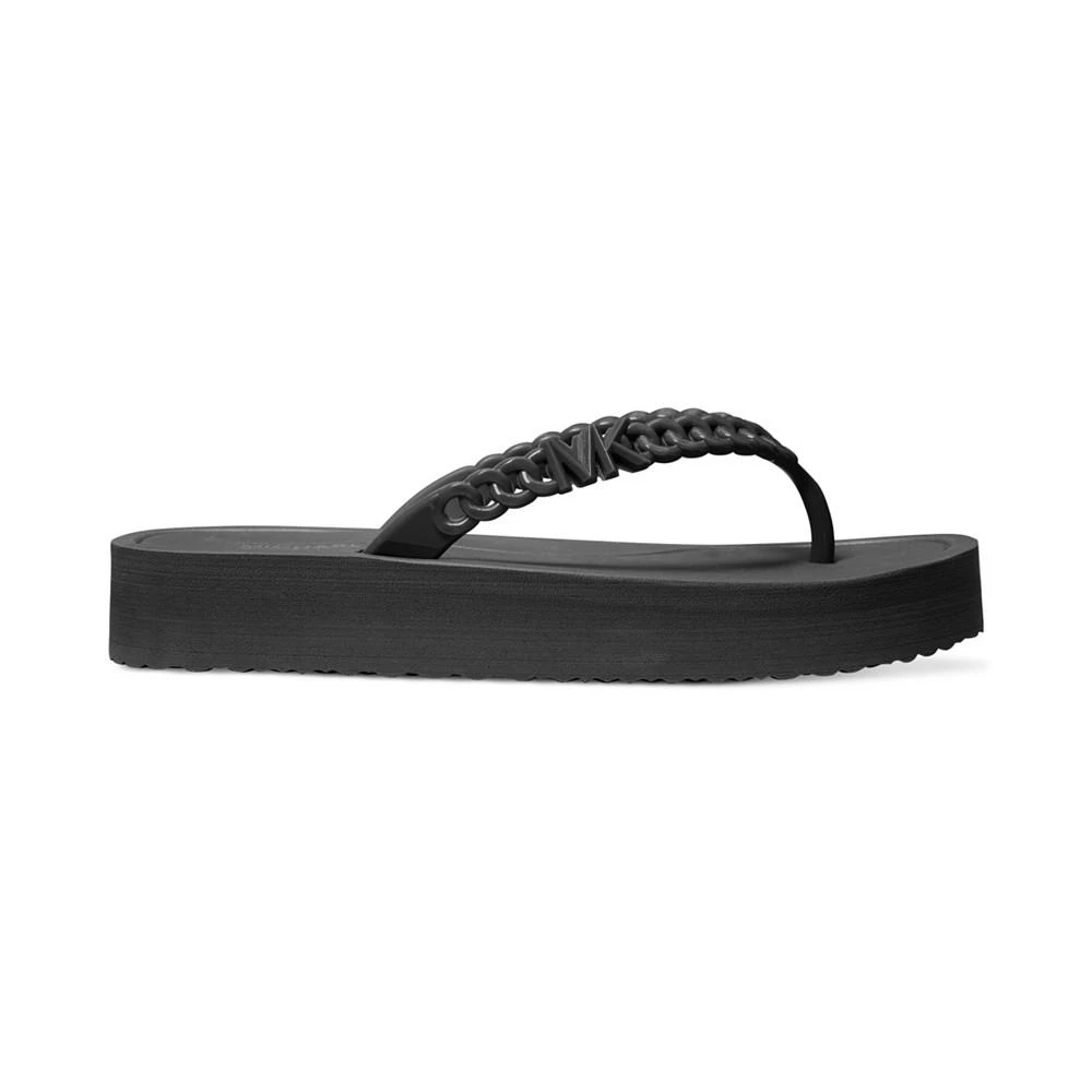 商品Michael Kors|Zaza Slip-On Platform Flip Flop Sandals,价格¥296,第2张图片详细描述