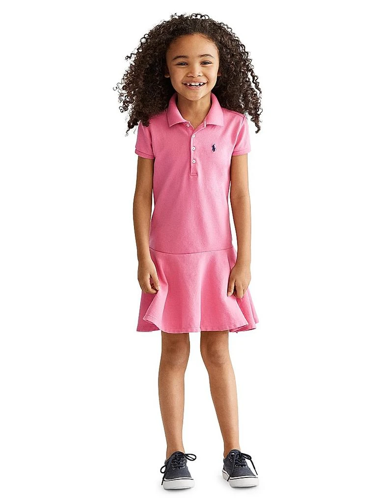 商品Ralph Lauren|Little Girl's & Girl's Polo Dress,价格¥449,第3张图片详细描述