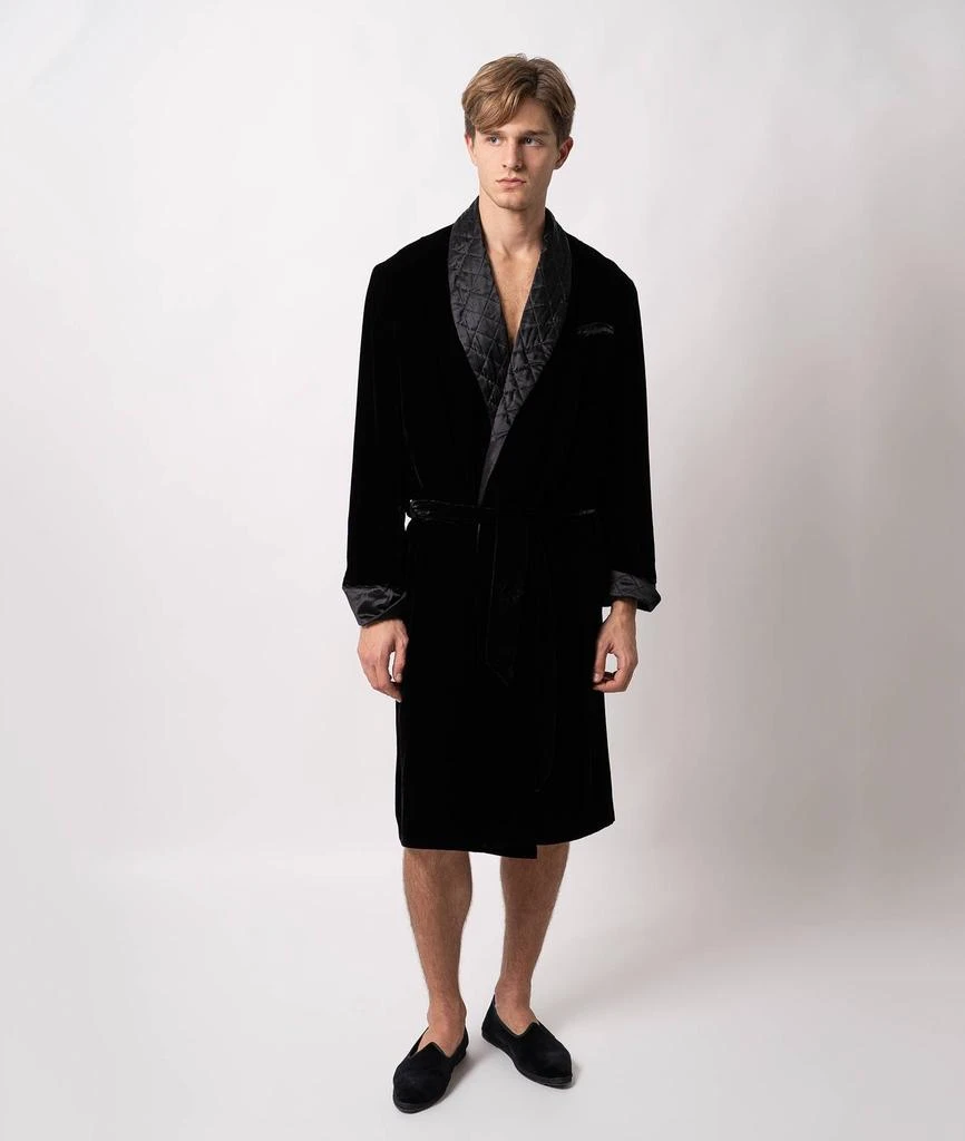 商品Larusmiani|Robe clark Gable Robe,价格¥28414,第2张图片详细描述