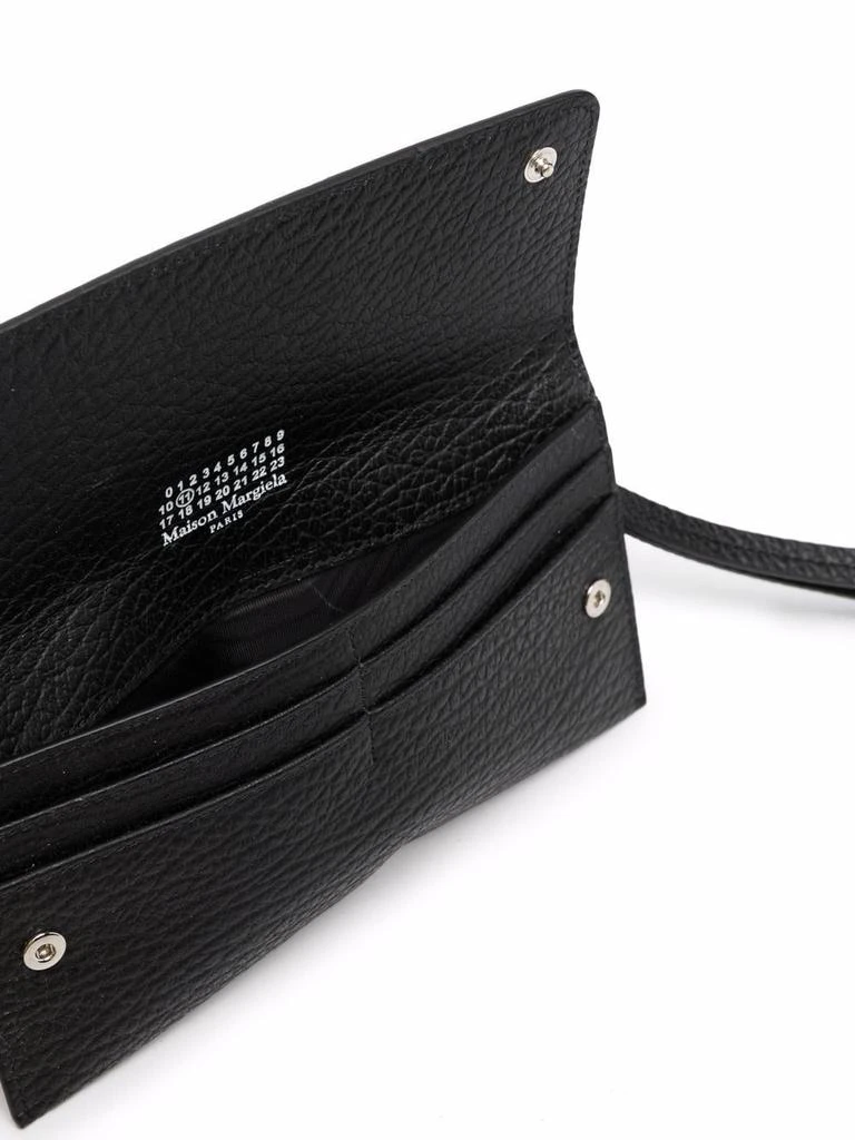 商品MAISON MARGIELA|Maison margiela women's black leather wallet,价格¥3187,第3张图片详细描述