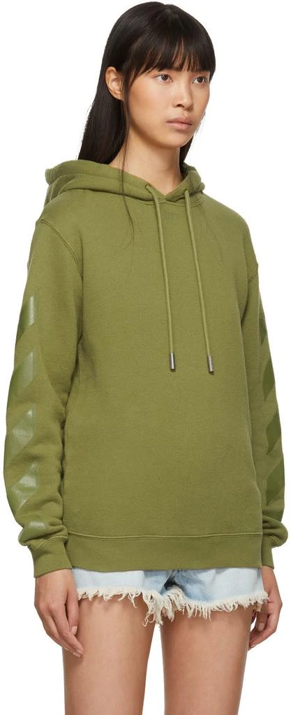 商品Off-White|Green Diag Hoodie,价格¥5533,第2张图片详细描述