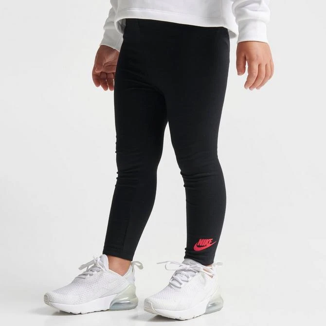 Girls' Toddler Nike Glow Time Crewneck Sweatshirt and Leggings Set 商品