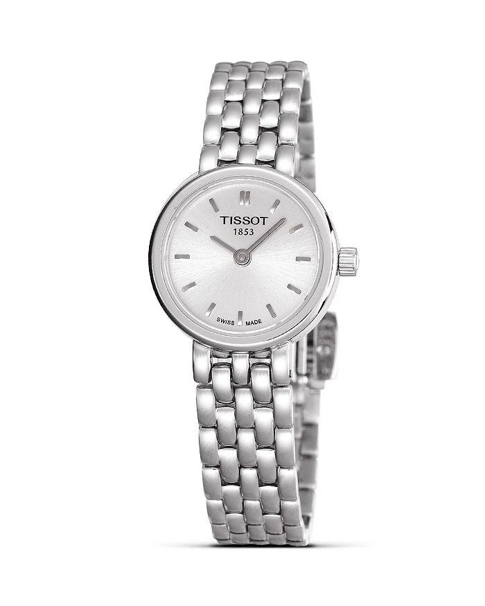 商品Tissot|Lovely Silver 女士石英腕表, 19mm,价格¥2624,第2张图片详细描述