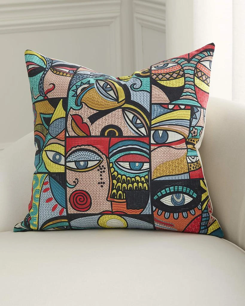 商品D.V. KAP Home|Pablo Decorative Pillow, 24" Square,价格¥1146,第1张图片
