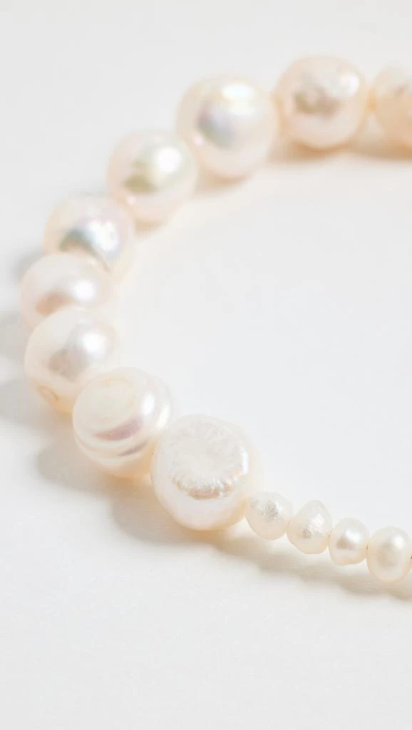商品By Adina Eden|By Adina Eden Multi Pearl Bracelet,价格¥501,第4张图片详细描述