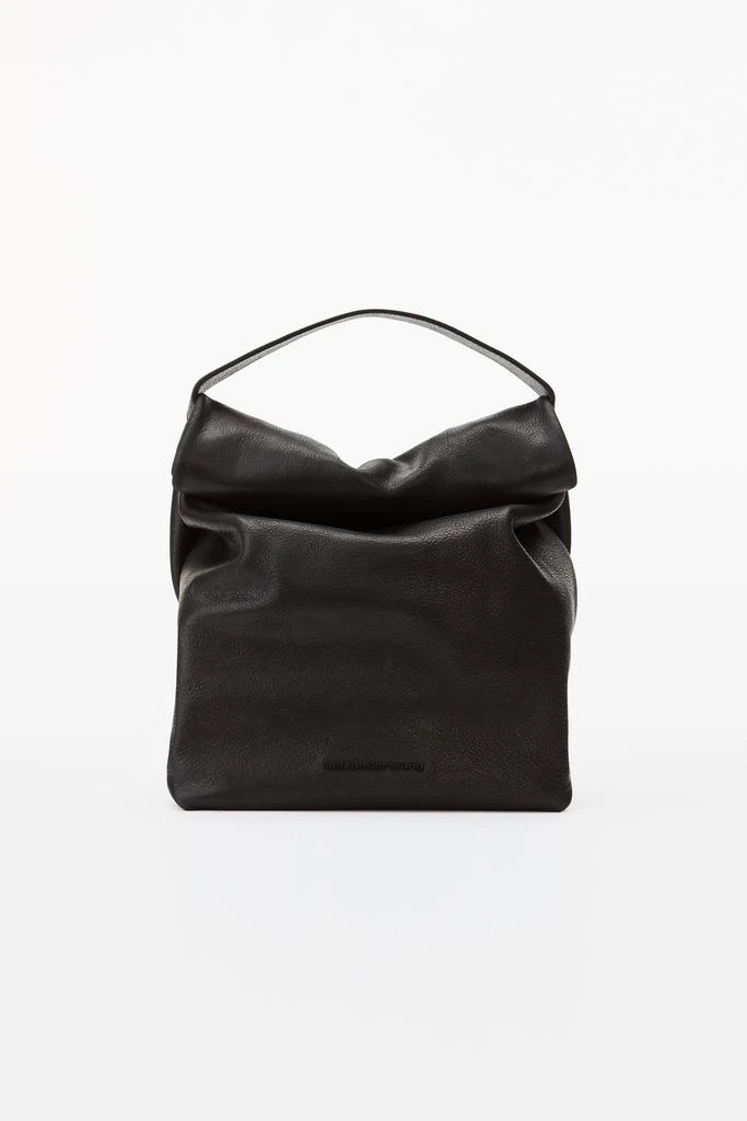 商品Alexander Wang|SMALL LUNCH BAG IN WAXED LEATHER,价格¥1962,第1张图片