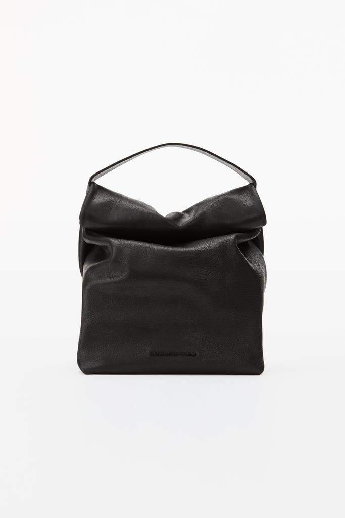 商品Alexander Wang|SMALL LUNCH BAG IN WAXED LEATHER,价格¥2808,第1张图片