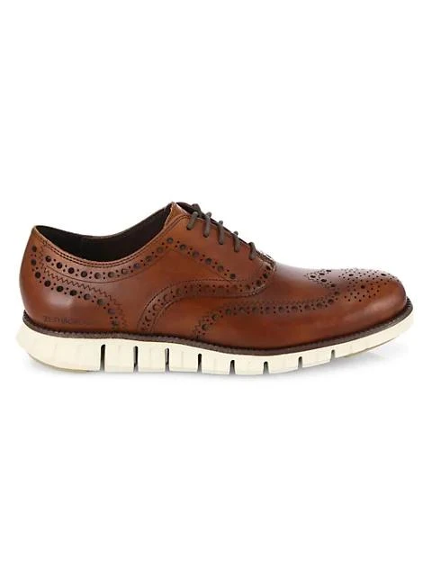 商品Cole Haan|ZeroGrand Wingtip Leather Oxfords,价格¥1424,第1张图片