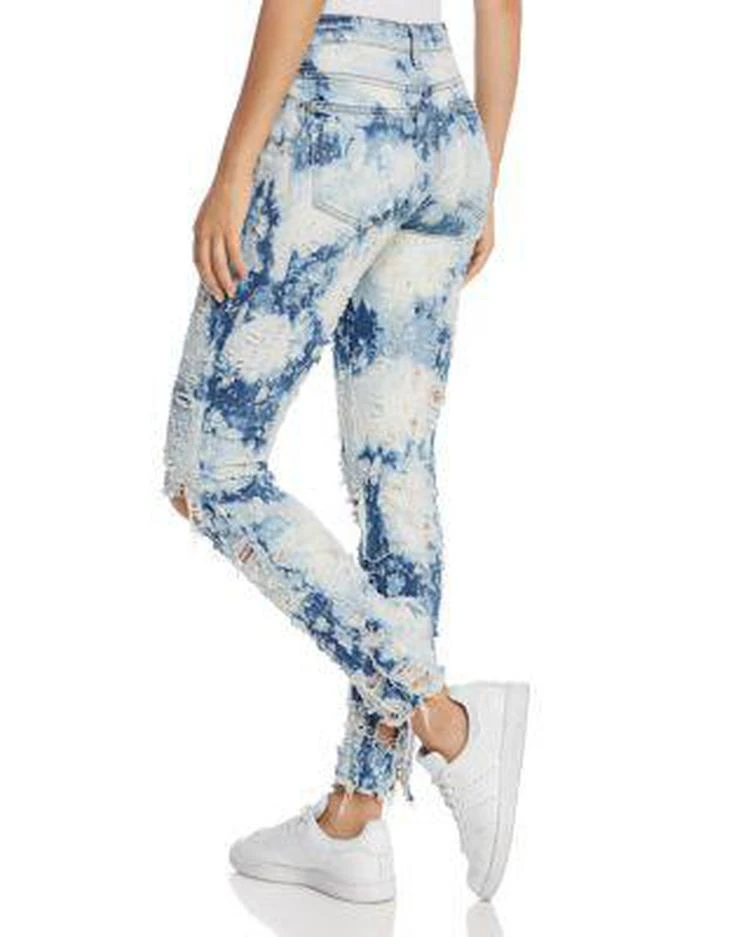 商品Alexander Wang|Whiplash Skinny Jeans in Bleached Destroy,价格¥1108,第2张图片详细描述