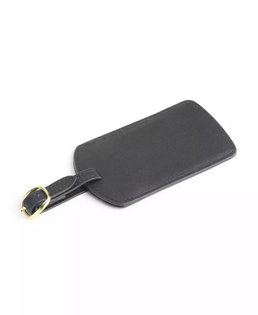 商品ROYCE New York|Luggage Tag with Gold Plated Hardware,价格¥334,第3张图片详细描述