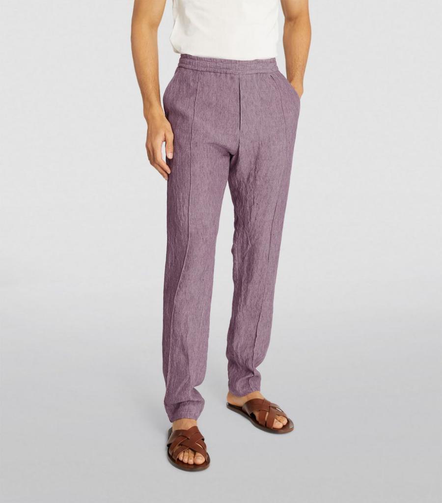 商品Emporio Armani|Linen Sweatpants,价格¥2720,第5张图片详细描述