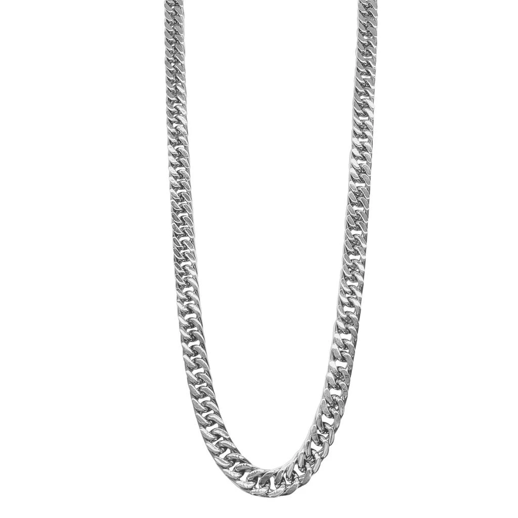 商品ADORNIA|Water Resistant Extra Thick 9mm Cuban Chain silver,价格¥128,第1张图片