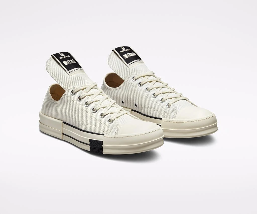 商品Rick Owens|RICK OWENS DRKSHDW X CONVERSE DRKSTAR OX LOW TOP SNEAKERS,价格¥502,第1张图片