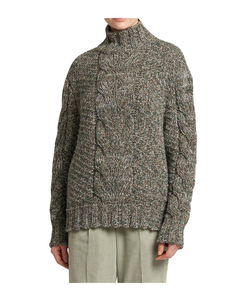 Jersey Turtleneck Alpaca商品第2张图片规格展示