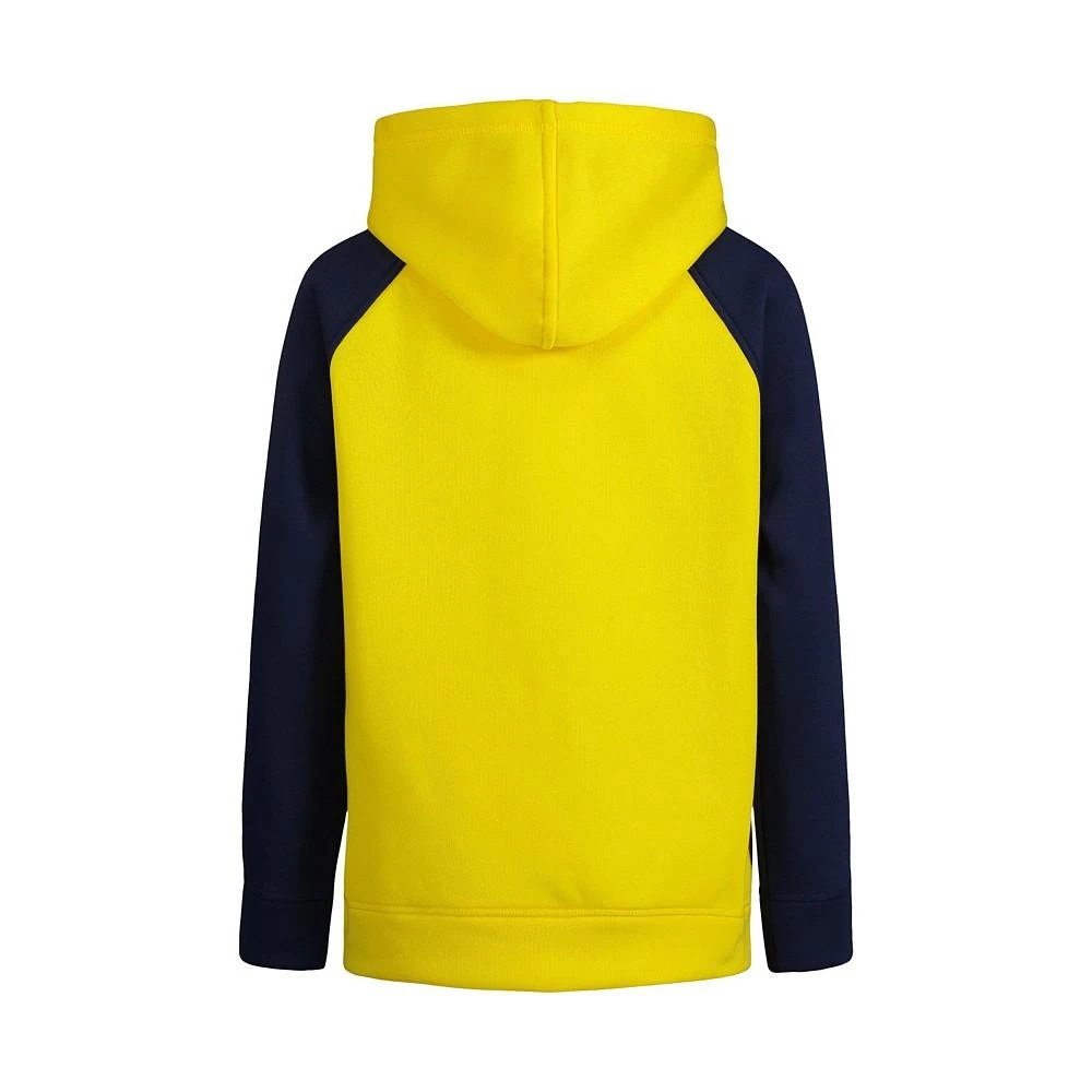 商品Nautica|Little Boys Colorblocked Long Sleeve Pullover Polyester Hoodie,价格¥102,第2张图片详细描述