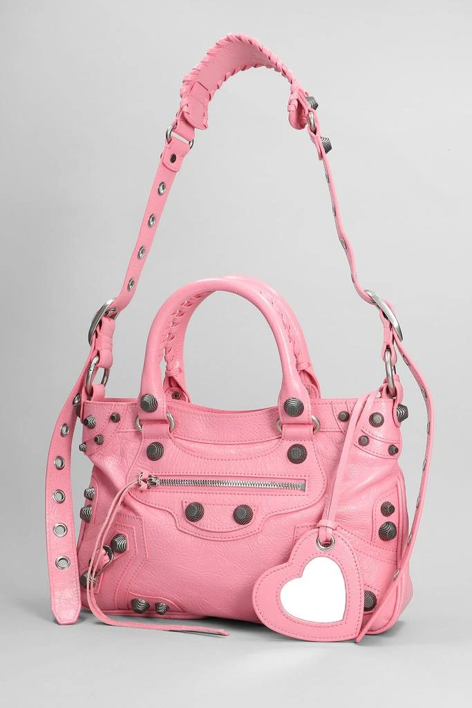 商品Balenciaga|Neo Cagole Tote M Hand Bag In Rose-pink Leather,价格¥12604,第2张图片详细描述
